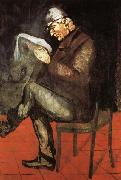 Paul Cezanne Portrait d Eugene Dlacroix Sweden oil painting artist